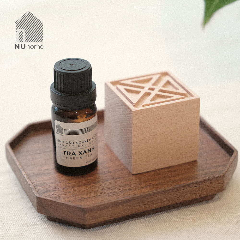Khuếch tán tinh dầu bằng gỗ hình vuông - Kono - Ảnh 12