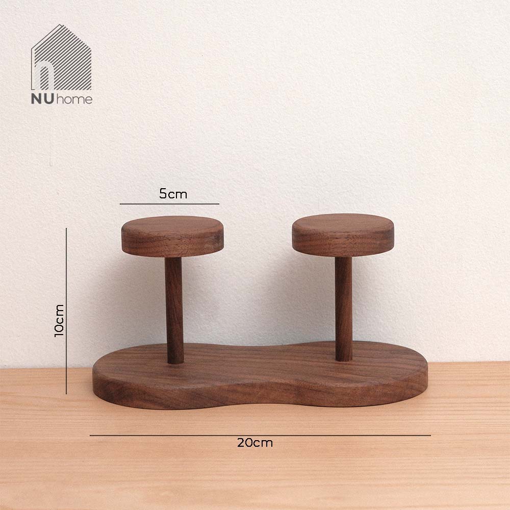 Giá đỡ ly giấy, cốc giấy bằng gỗ - Miru