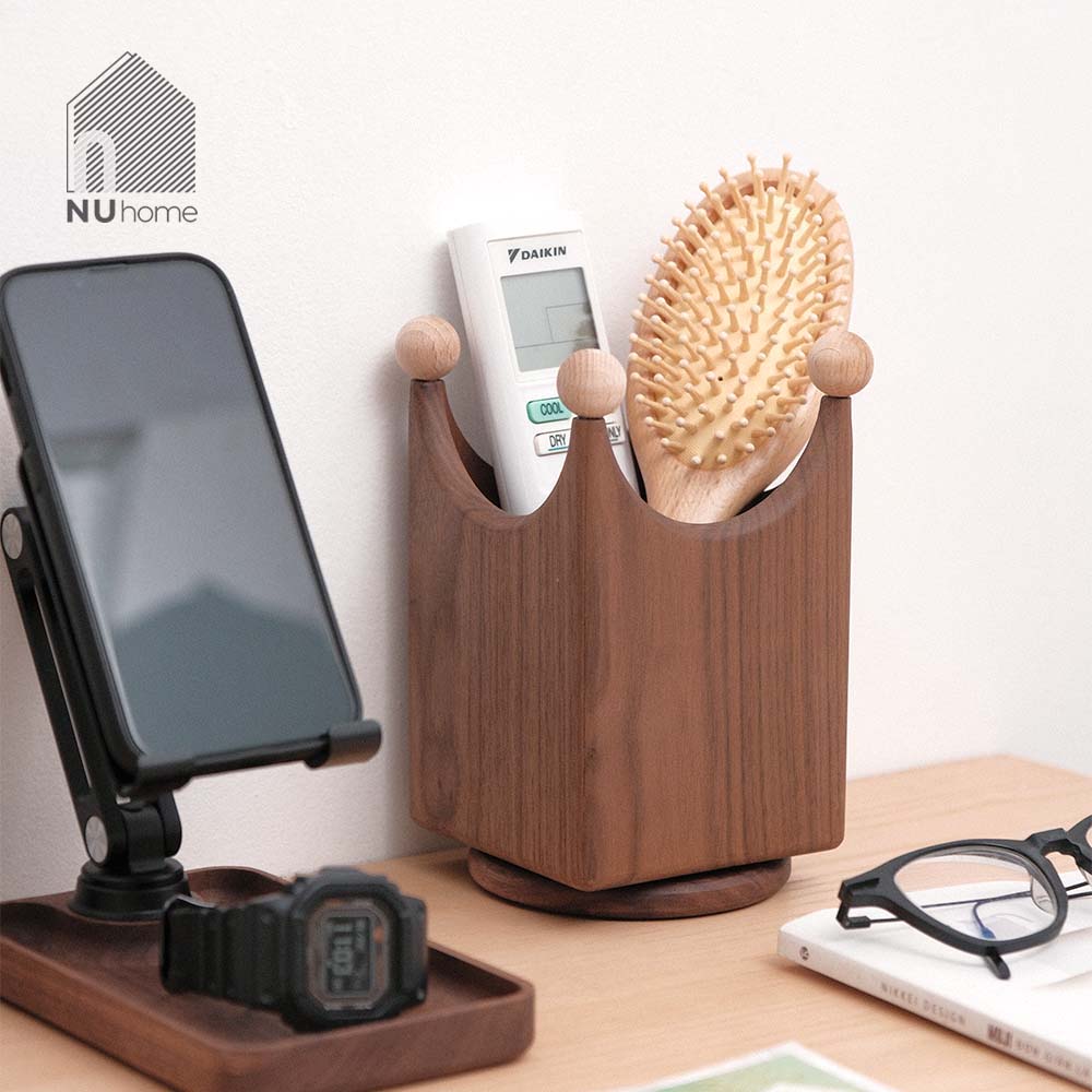 Hộp đựng đồ, đựng bút hình vương miện xoay 360 - Tira - Ảnh 12