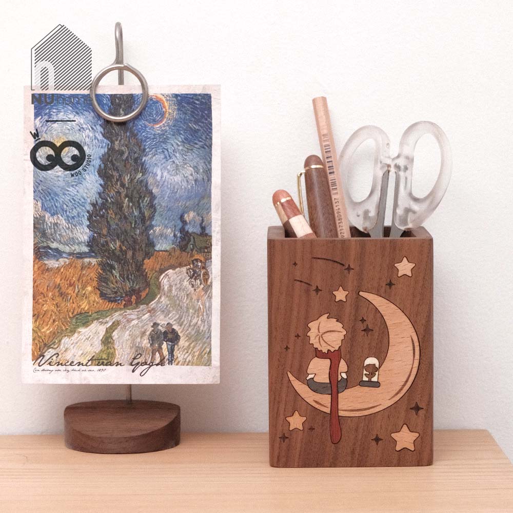 Alternative view of Hộp đựng bút gỗ hình hoàng tử bé - Sama