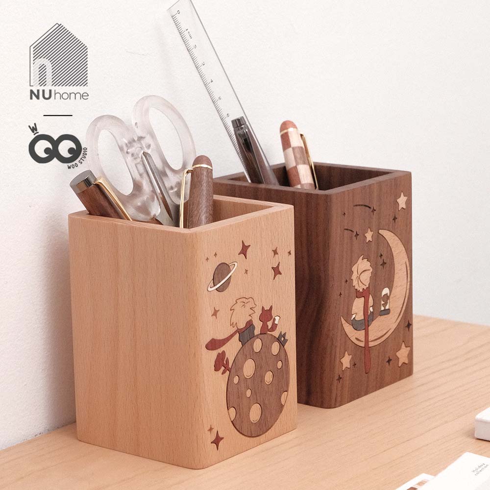 Hộp đựng bút gỗ hình hoàng tử bé - Sama - Ảnh 10