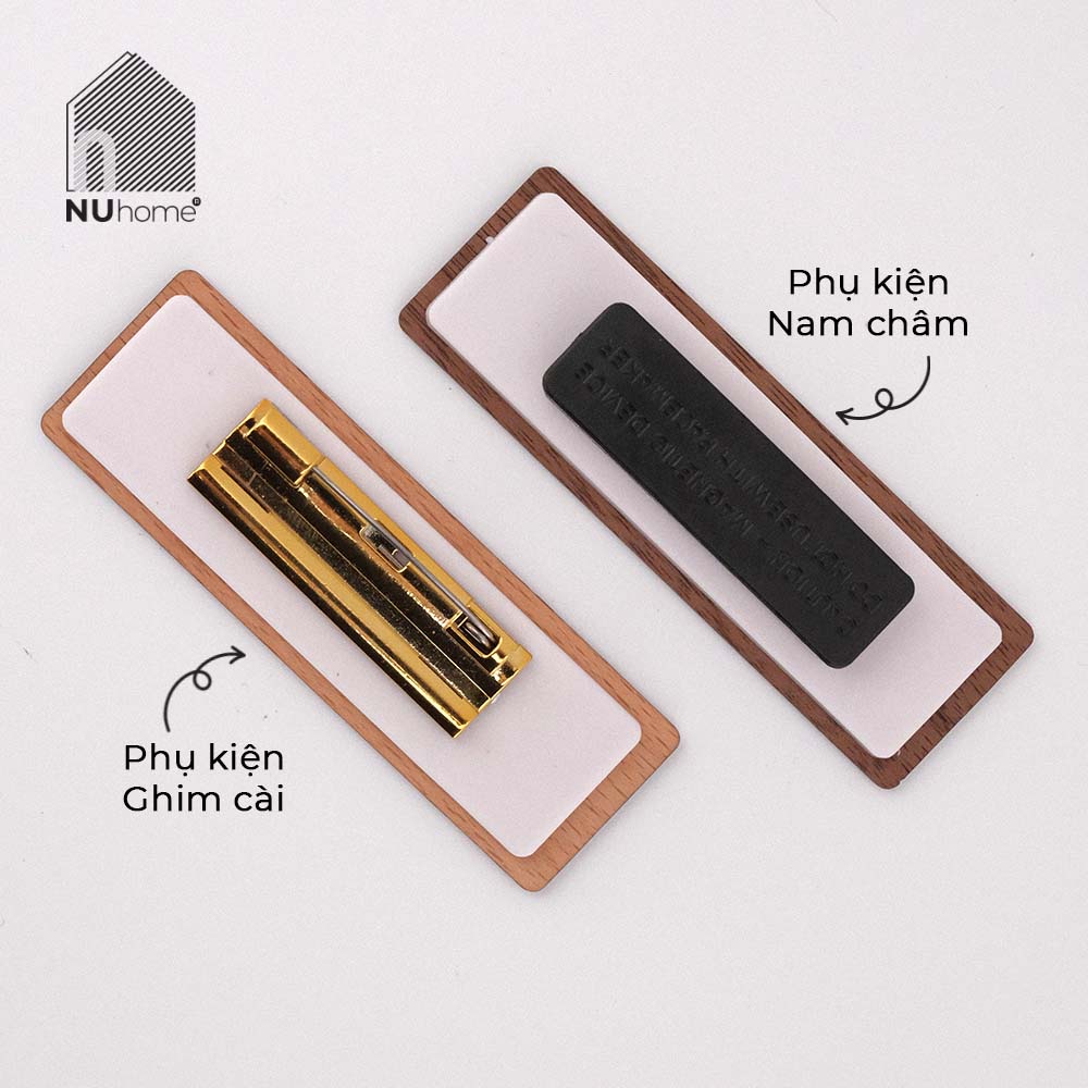 Bảng tên nhân viên gỗ - Sota - Ảnh 17