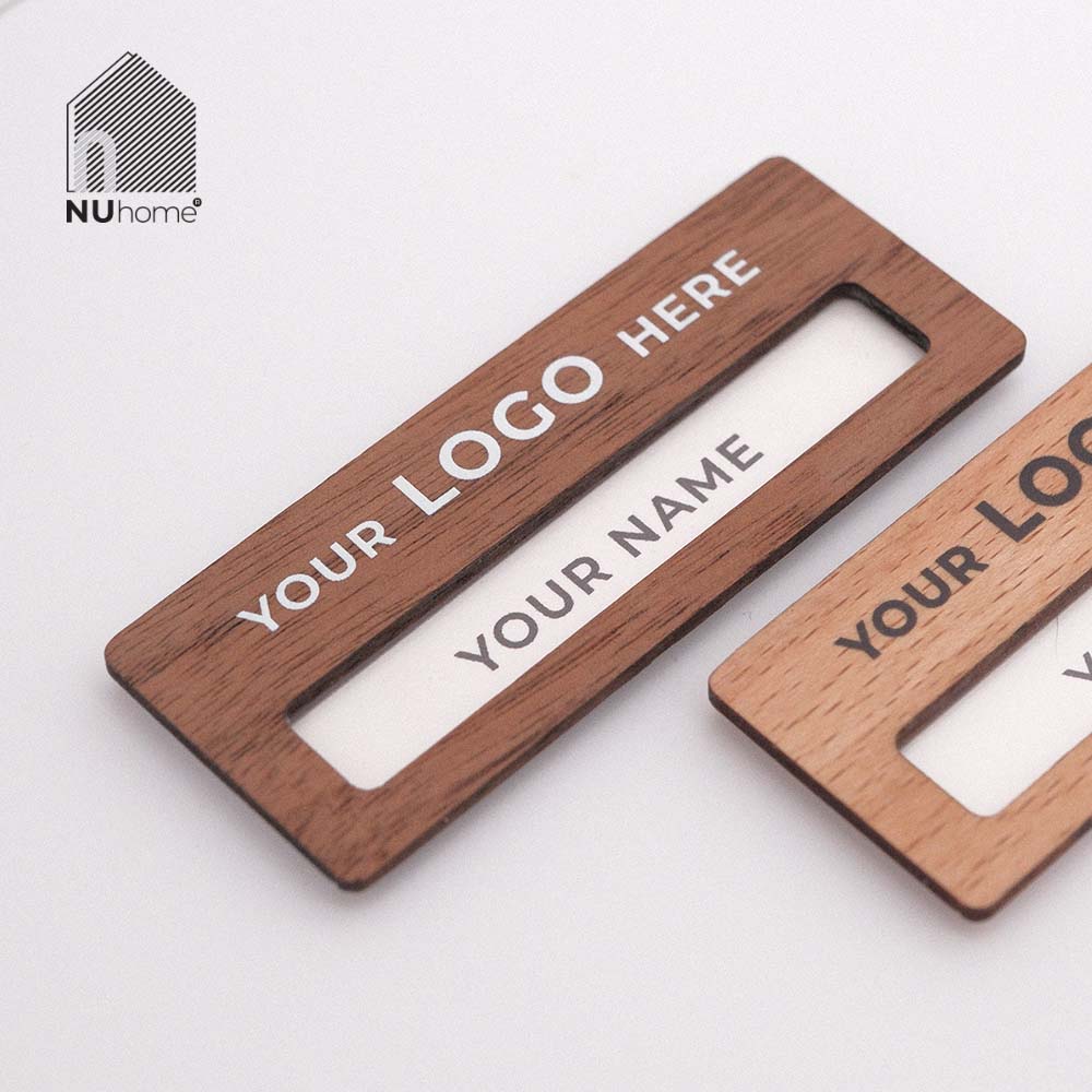 Bảng tên nhân viên gỗ - Sota - Ảnh 15