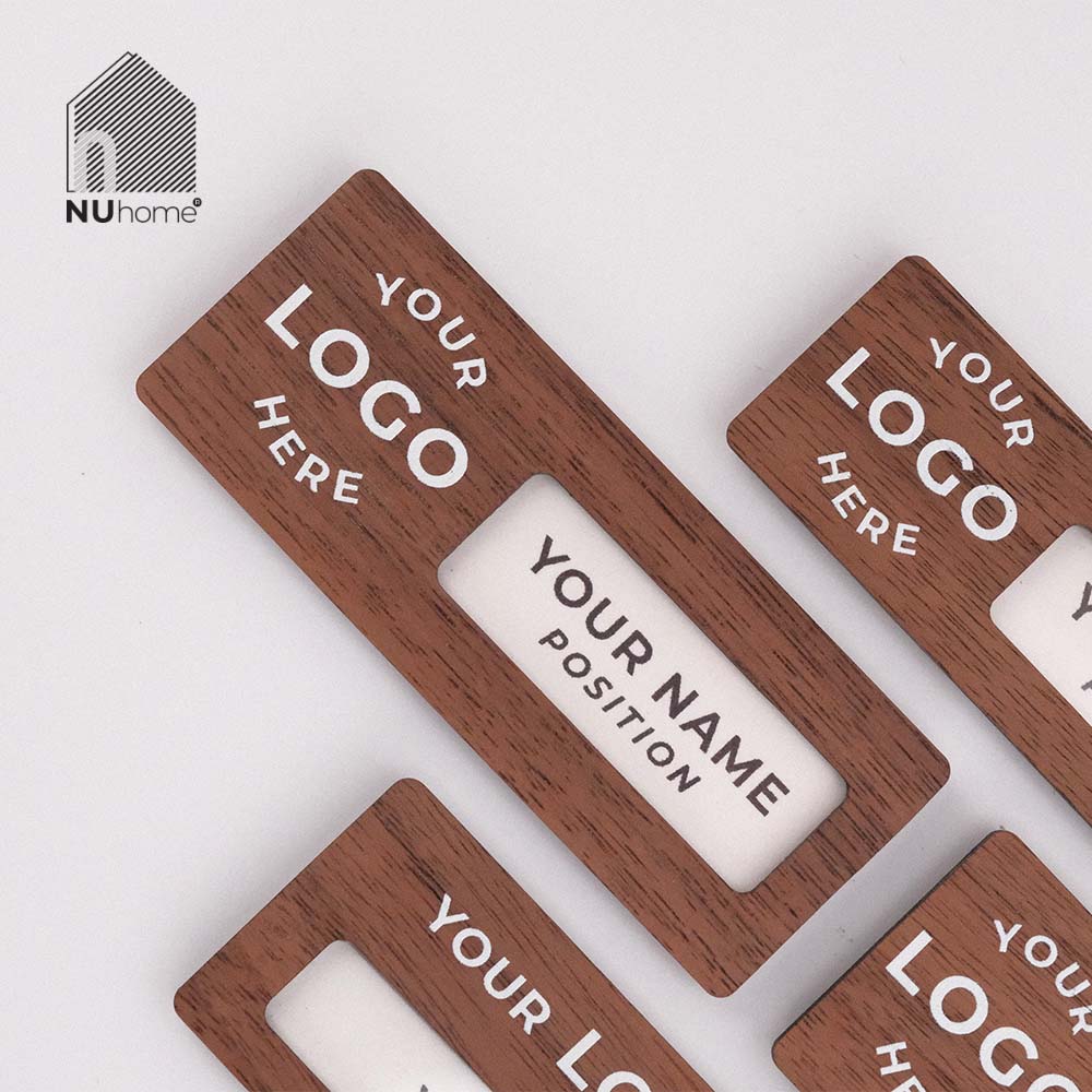 Bảng tên nhân viên gỗ - Sota - Ảnh 14