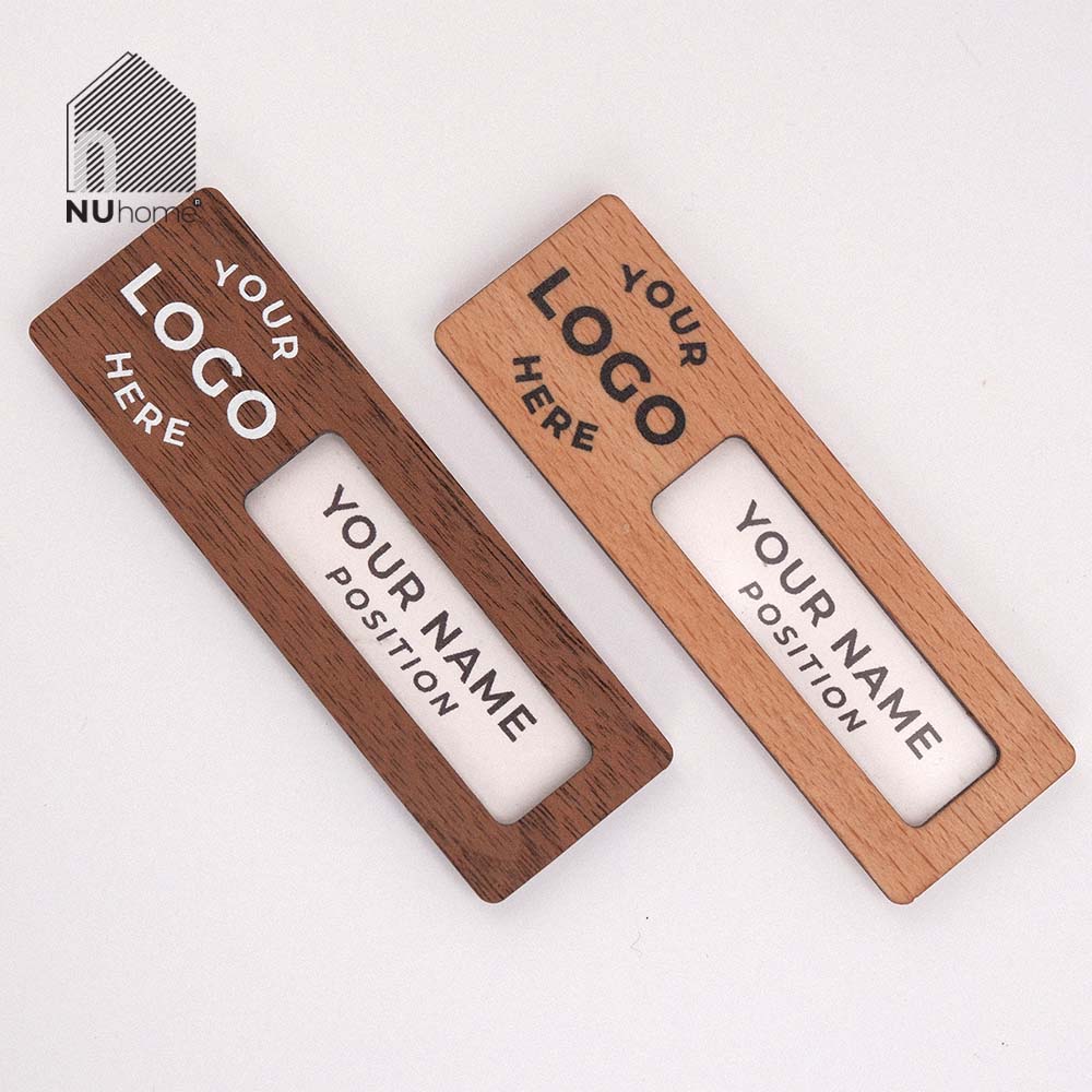 Bảng tên nhân viên gỗ - Sota - Ảnh 4