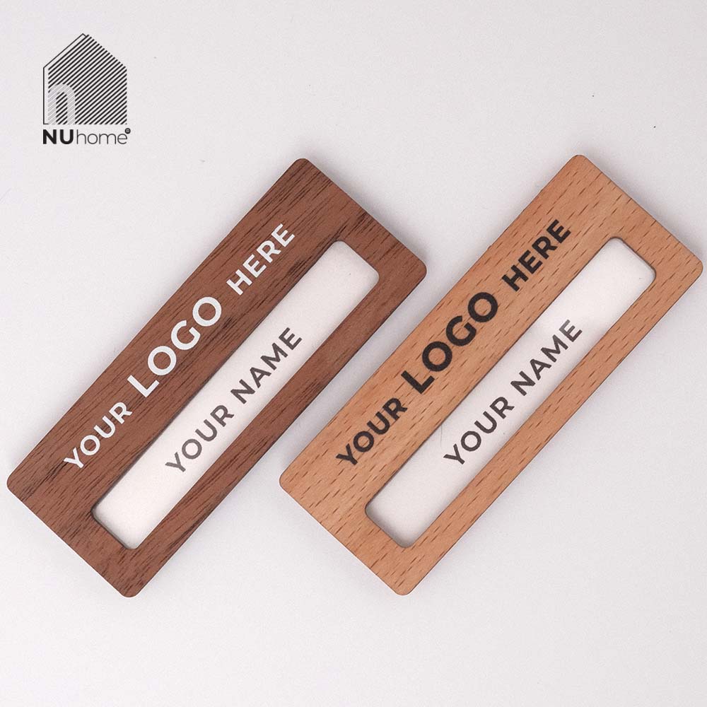 Bảng tên nhân viên gỗ - Sota - Ảnh 13