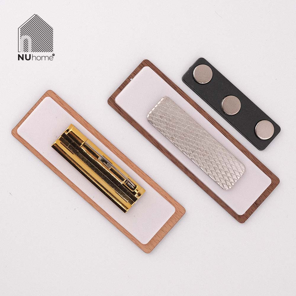 Bảng tên nhân viên gỗ - Sota - Ảnh 16