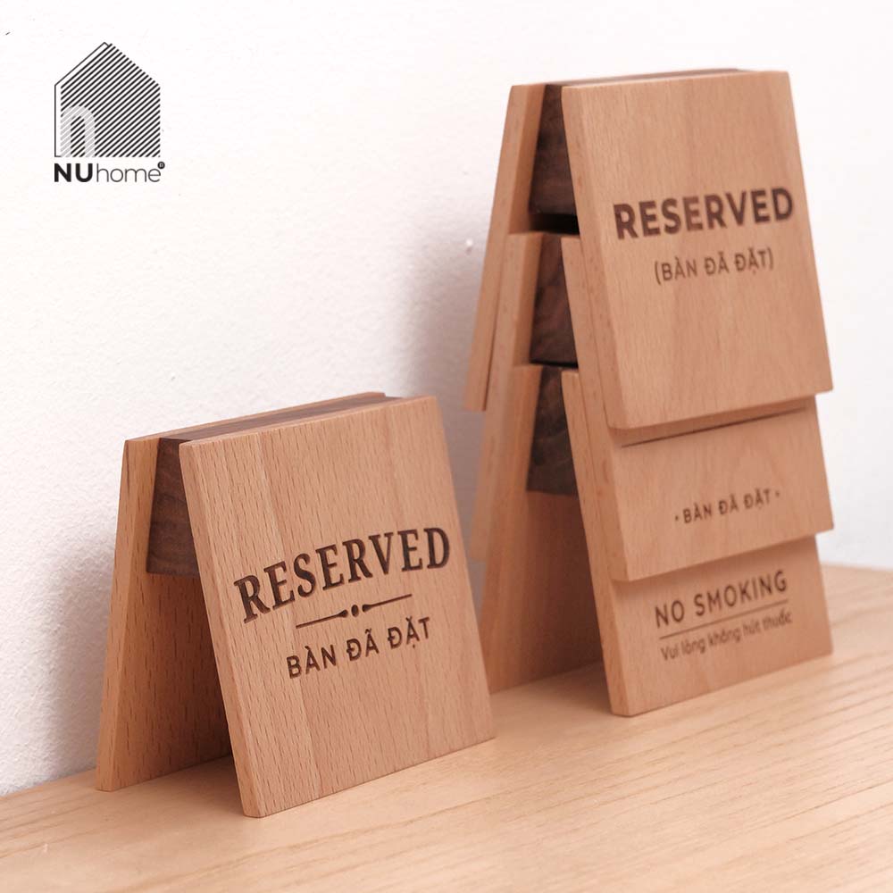 Bảng gỗ Reserved - Sito - Ảnh 16