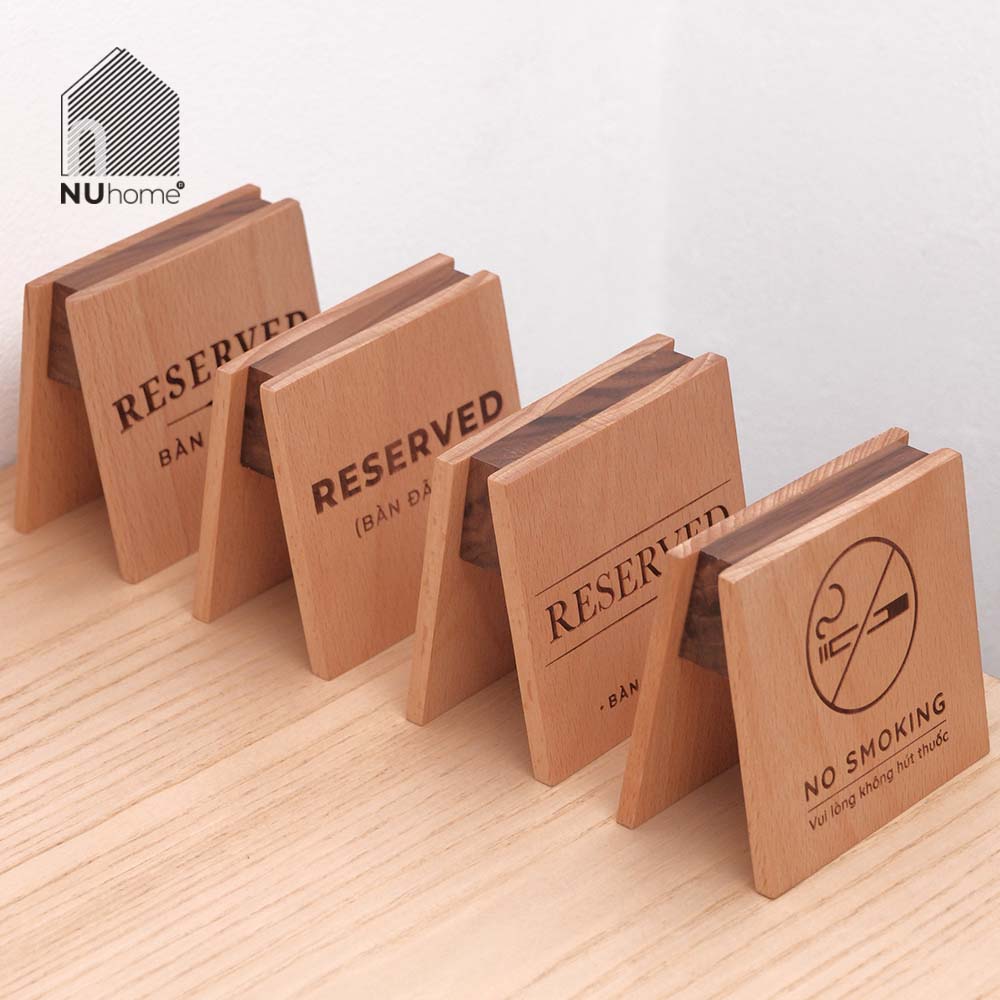 Bảng gỗ Reserved - Sito - Ảnh 9