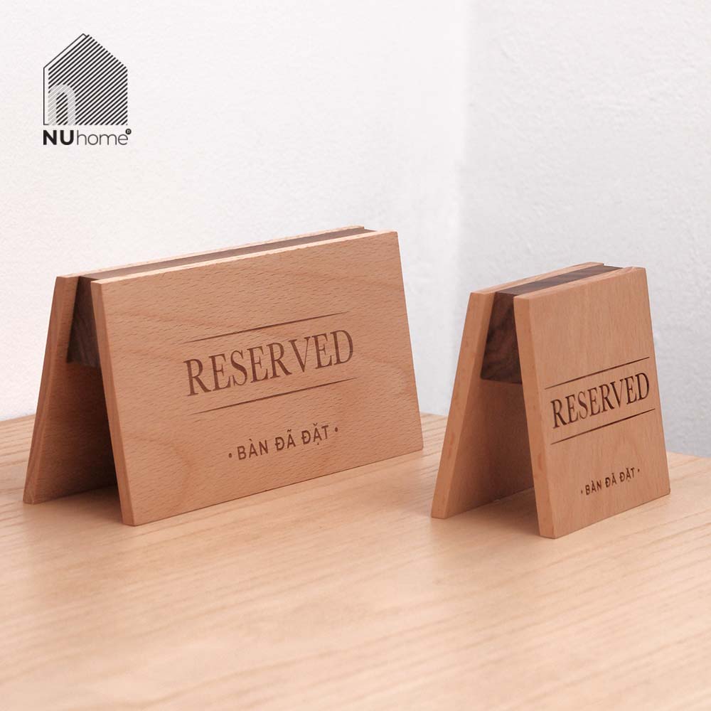 Bảng gỗ Reserved - Sito - Ảnh 10