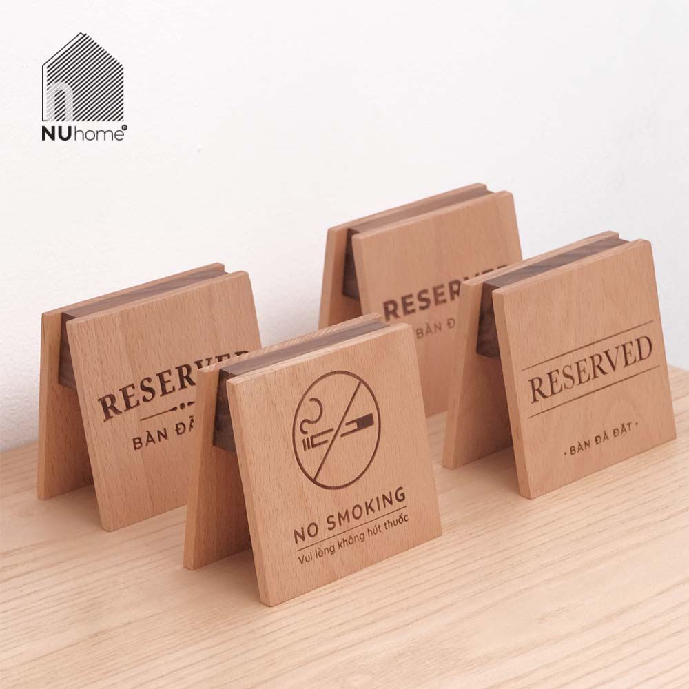 Bảng gỗ Reserved - Sito - Ảnh 6