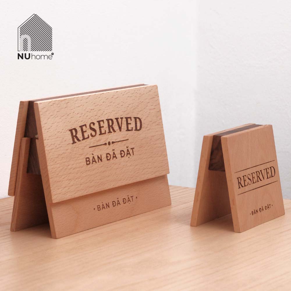 Bảng gỗ Reserved - Sito - Ảnh 3