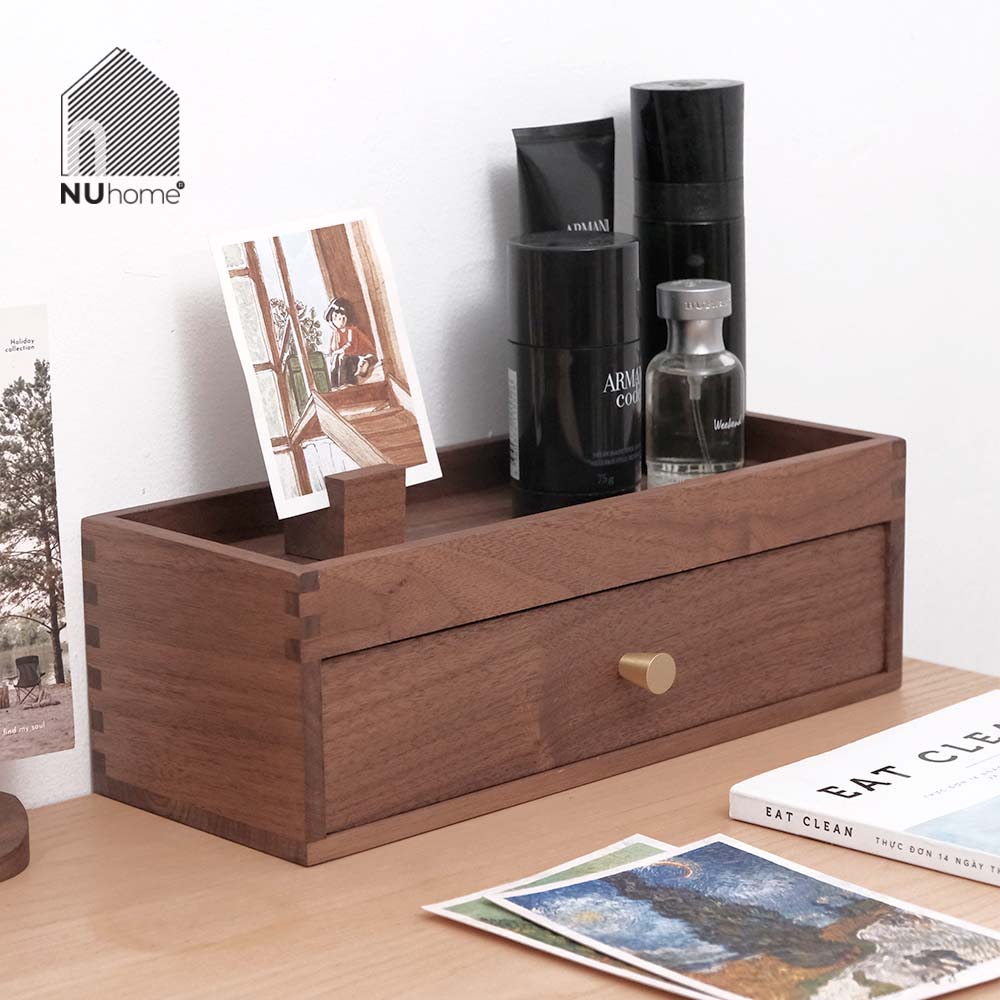 Hộp đựng muỗng đũa bằng gỗ tự nhiên - Hako - Ảnh 12