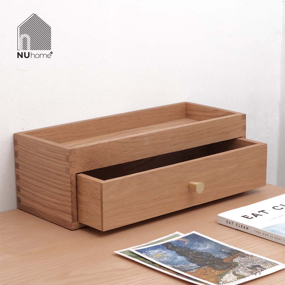 Hộp đựng muỗng đũa bằng gỗ tự nhiên - Hako - Ảnh 10