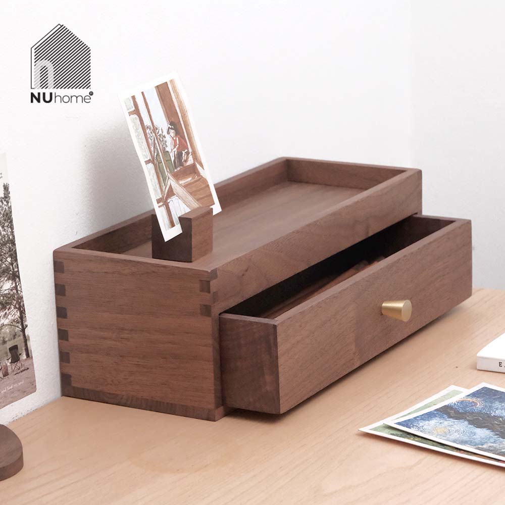 Hộp đựng muỗng đũa bằng gỗ tự nhiên - Hako - Ảnh 17