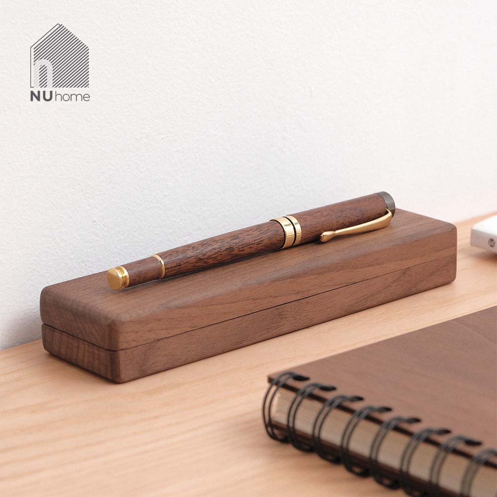 Hộp đựng bút gỗ óc chó - Kimi