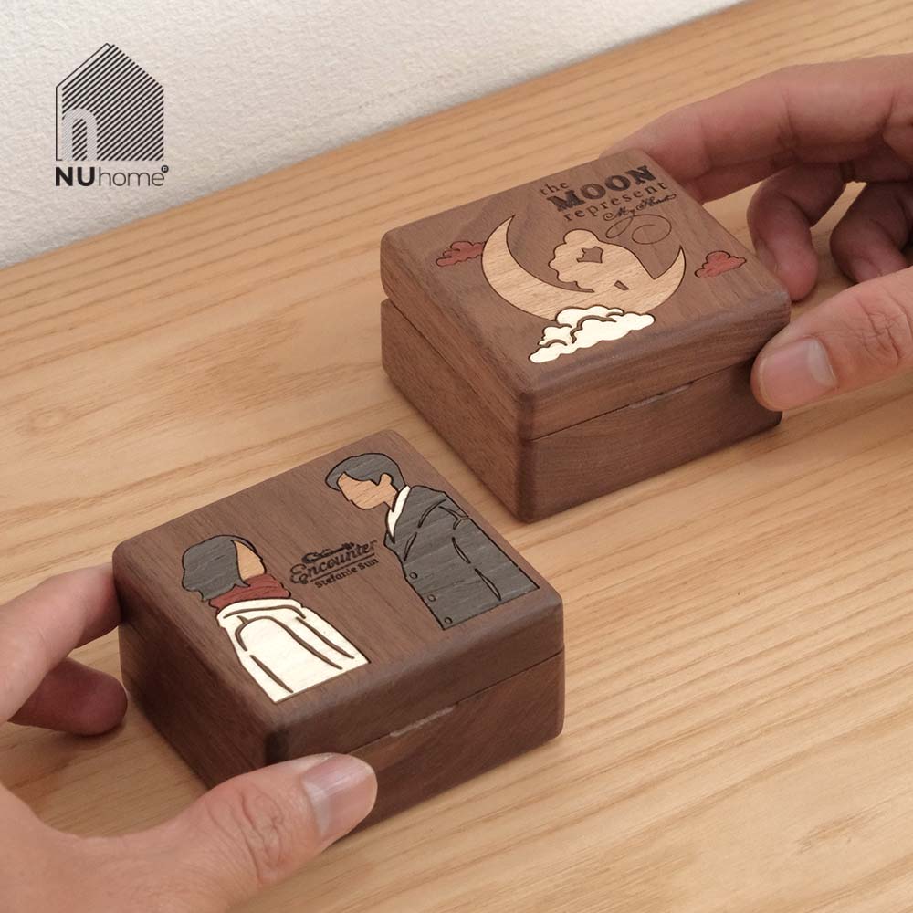 Hộp nhạc gỗ - Music Box - Ảnh 2