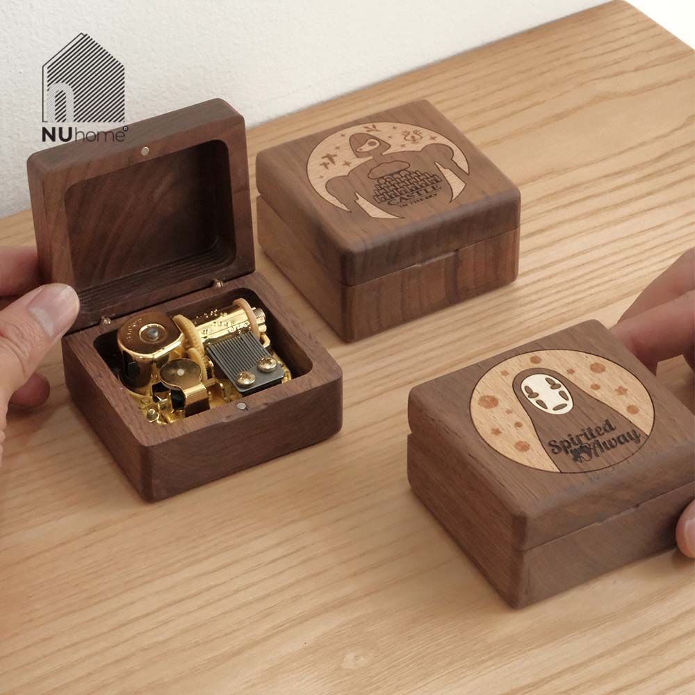 Hộp nhạc gỗ - Music Box - Ảnh 9