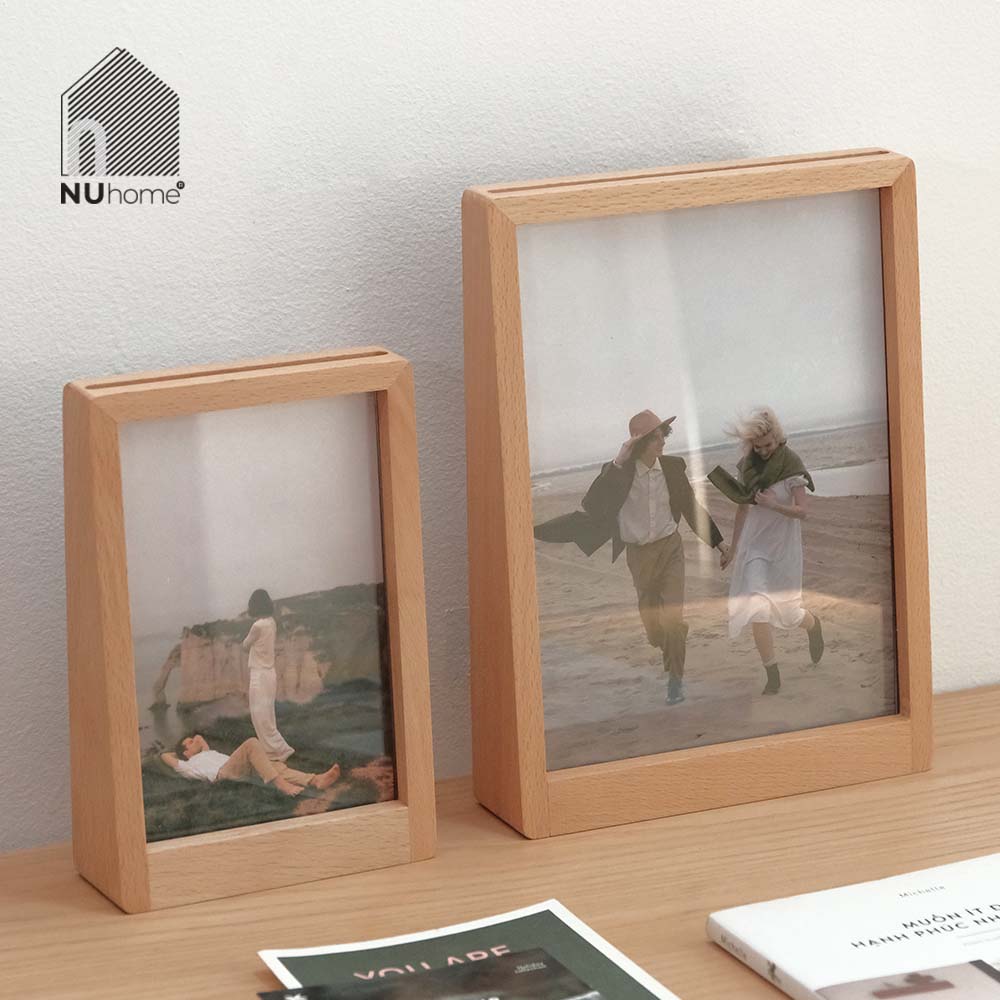 Khung ảnh gỗ tự nhiên để bàn – Miki - Ảnh 6